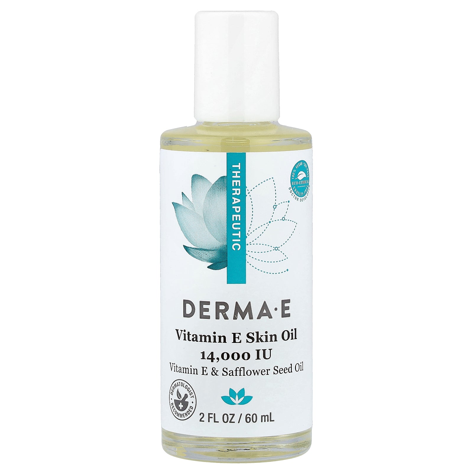 DERMA E, Vitamin E Skin Oil, 2 fl oz (60 ml)