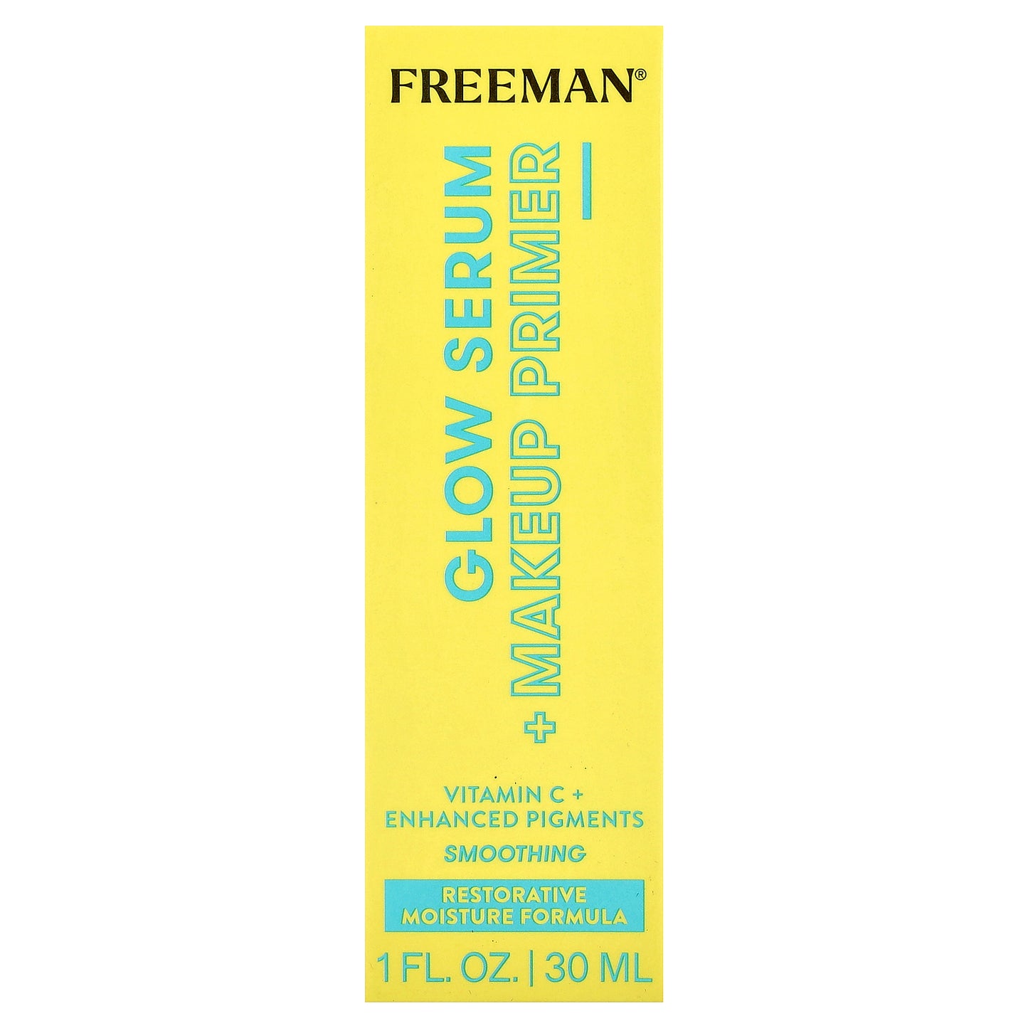 Freeman Beauty, Glow Serum + Makeup Primer, 1 fl oz (30 ml)