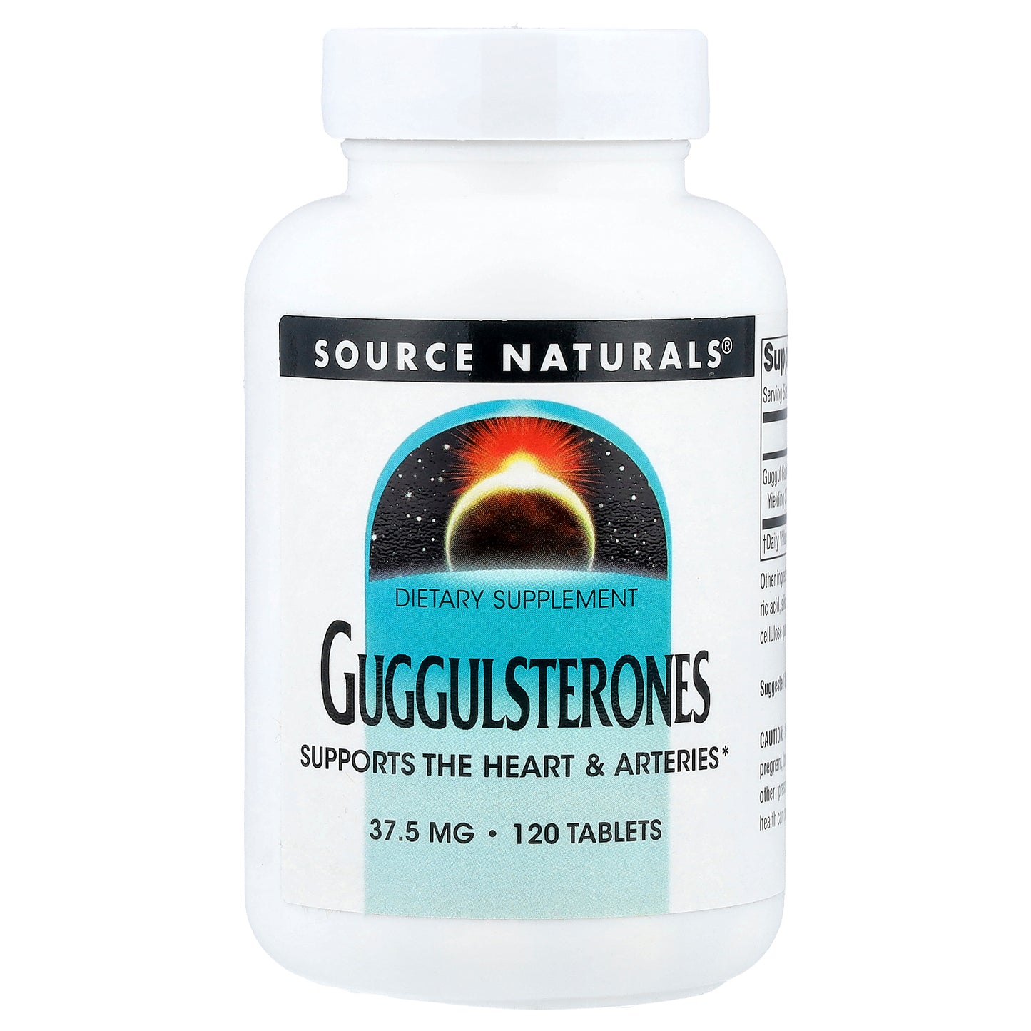 Source Naturals, Guggulsterones, 37.5 mg, 120 Tablets