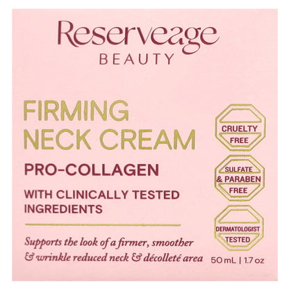 Reserveage Beauty, Firming Neck Cream, 1.7 oz (50 ml)