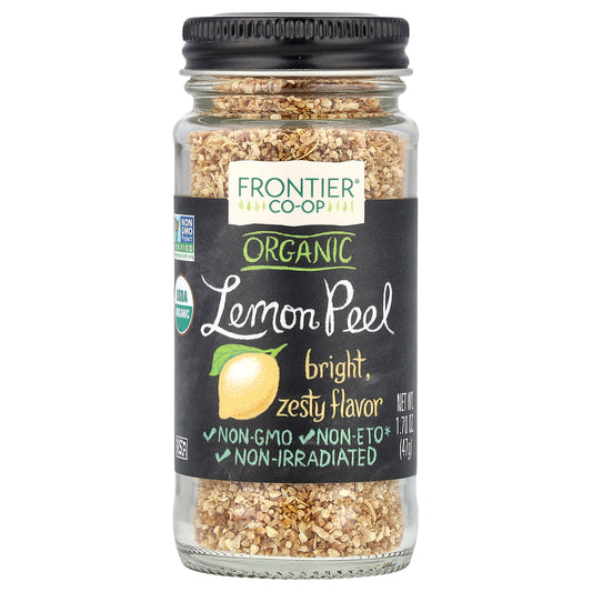 Frontier Co-op, Organic Lemon Peel, 1.7 oz (47 g)