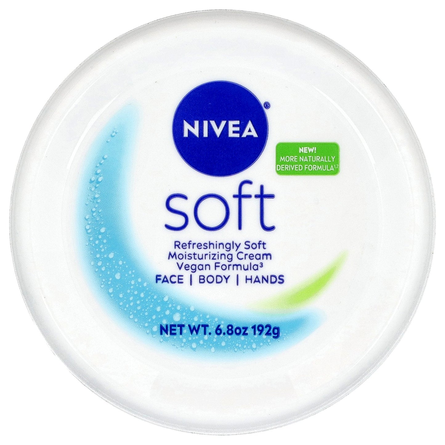 Nivea, Soft, Refreshing Soft Moisturizing Cream, 6.8 oz (192 g)