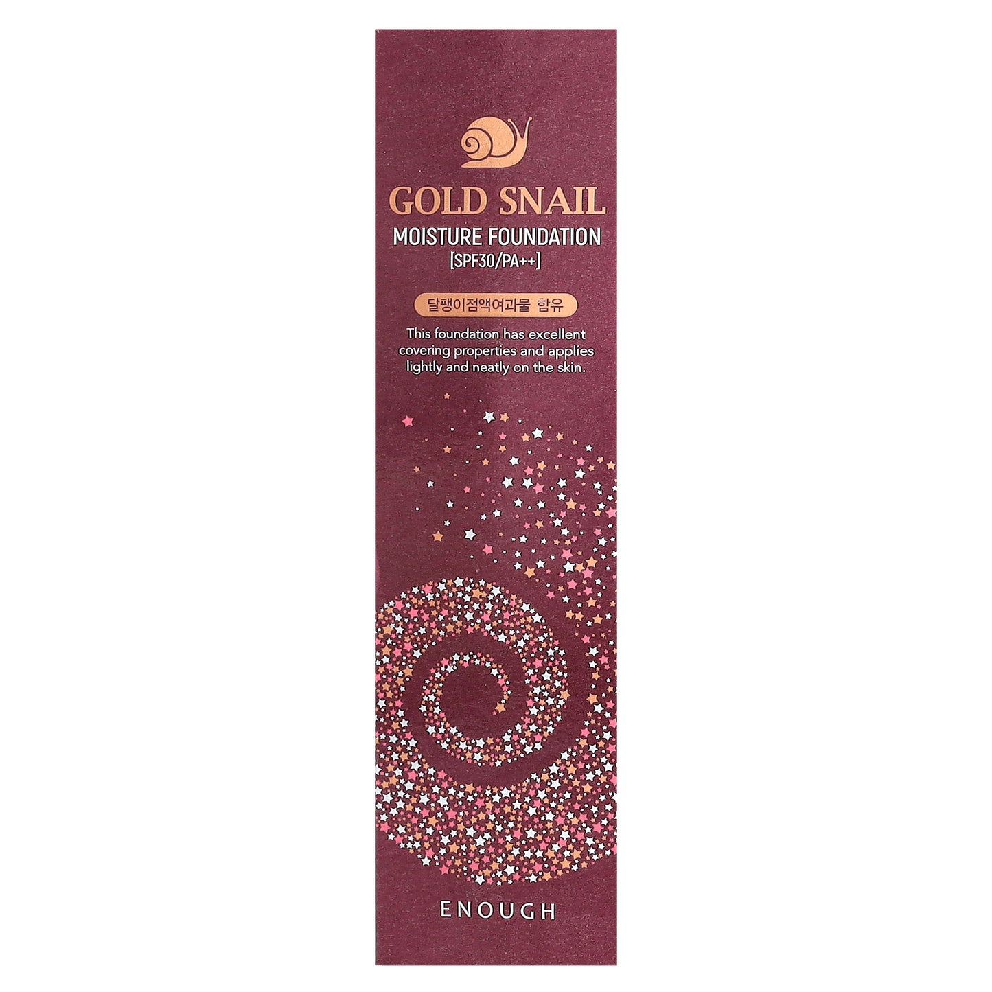 Enough, Gold Snail, Moisture Foundation, SPF 30 PA++, #13, 3.38 fl oz (100 ml)