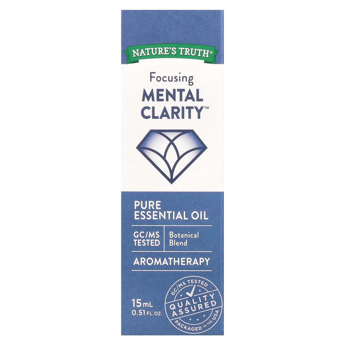Nature's Truth, Pure Essential Oil, Focusing Mental Clarity™, 0.51 fl oz (15 ml)