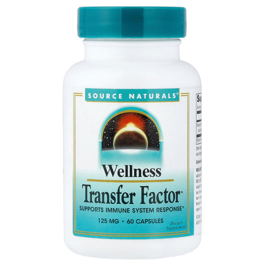 Source Naturals, Wellness, Transfer Factor™, 125 mg, 60 Capsules