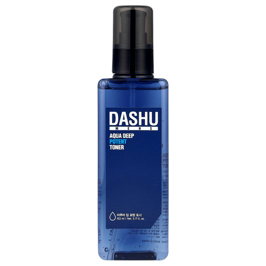 Dashu, Mens, Aqua Deep Potent Toner, 5.17 fl oz (153 ml)