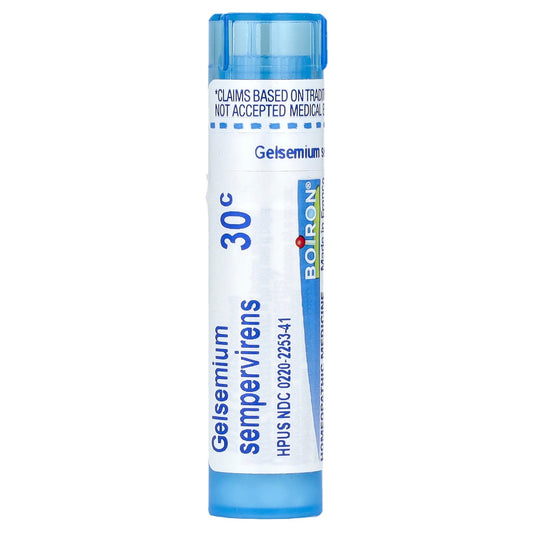 Boiron, Gelsemium Sempervirens, 30C, Stress Remedy, Approx 80 Pellets