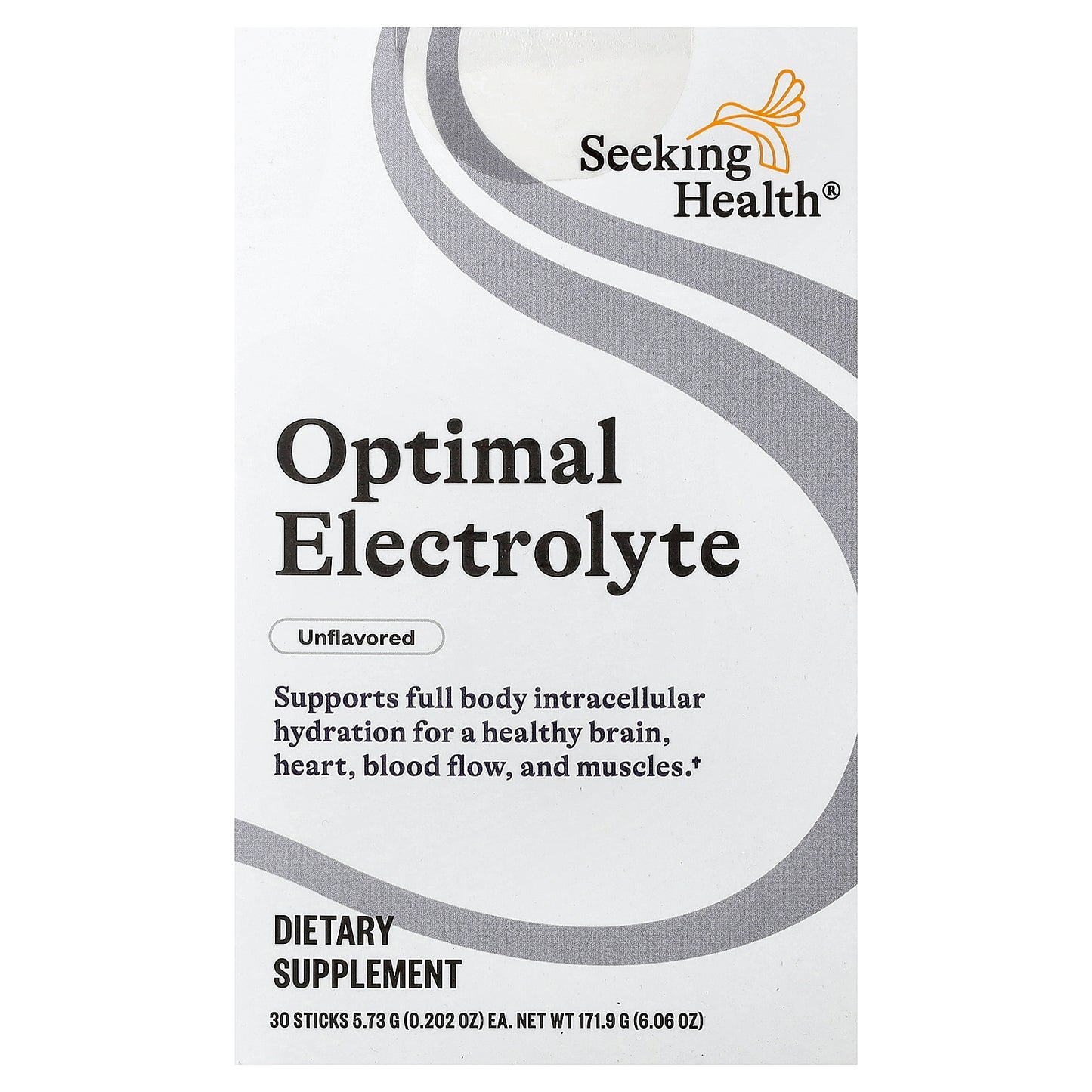 Seeking Health, Optimal Electrolyte, Unflavored, 30 Sticks, 0.202 oz (5.73 g) Each