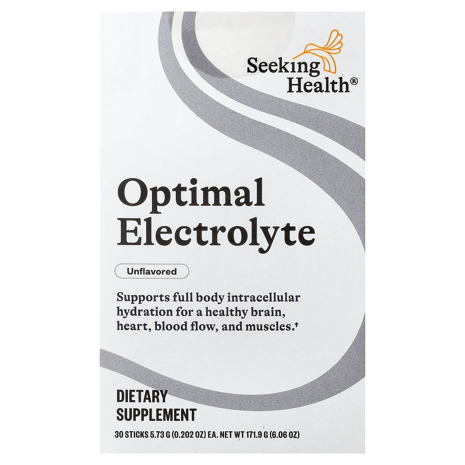Seeking Health, Optimal Electrolyte, Unflavored, 30 Sticks, 0.202 oz (5.73 g) Each