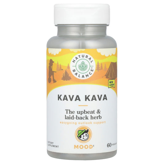 Natural Balance, Kava Kava, 60 VegCaps (450 mg per Capsule)