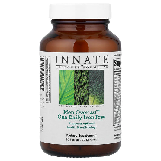 Innate Response Formulas, Men Over 40™ One Daily, Iron Free, 60 Tablets