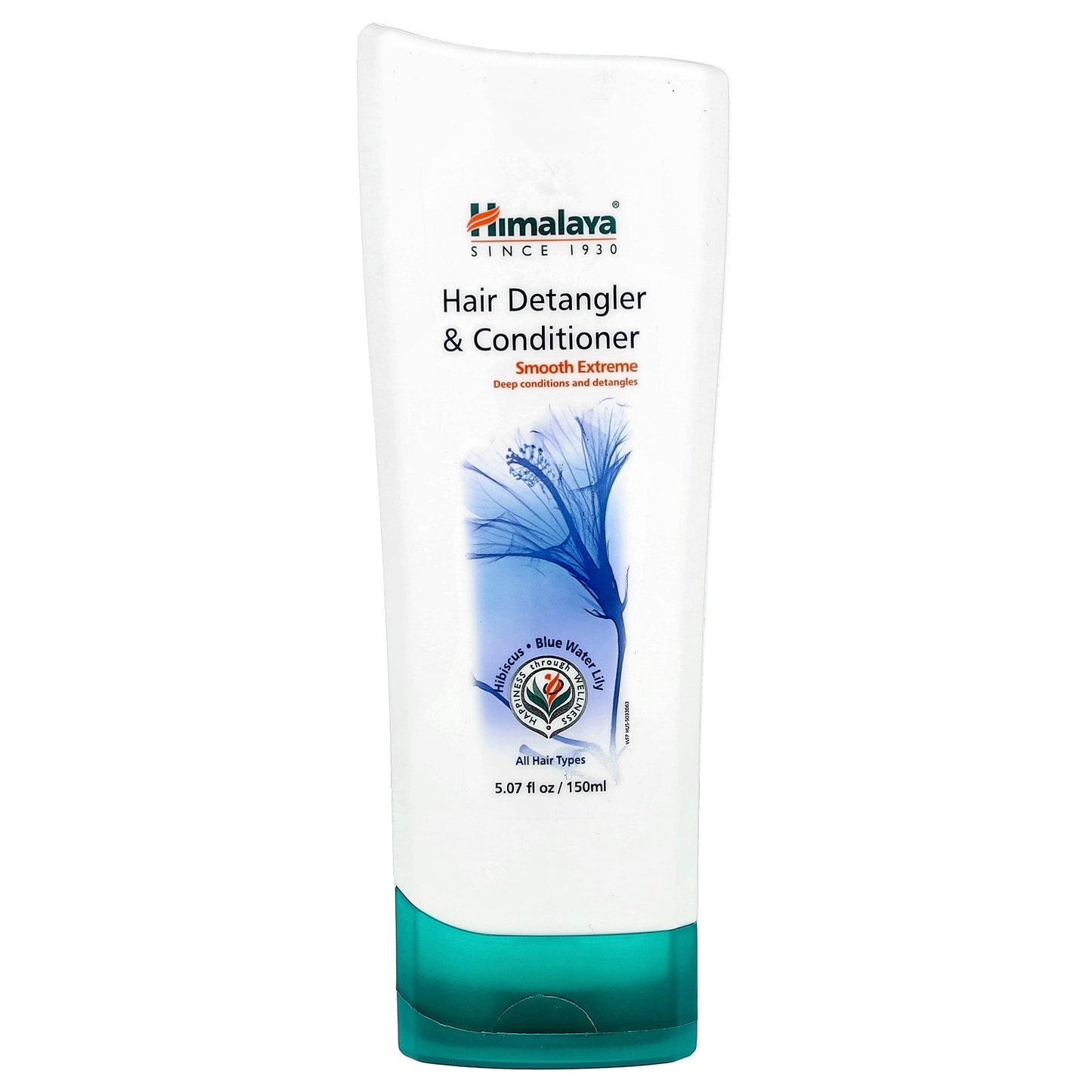 Himalaya, Hair Detangler & Conditioner, Hibiscus, Blue Water Lily, All Hair Types, 5.07 fl oz (150 ml)