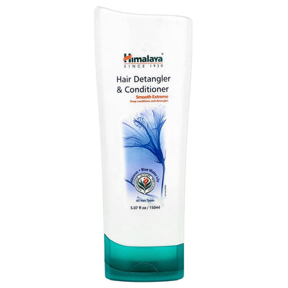 Himalaya, Hair Detangler & Conditioner, Hibiscus, Blue Water Lily, All Hair Types, 5.07 fl oz (150 ml)
