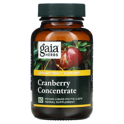 Gaia Herbs, Women, Cranberry Concentrate, 60 Liquid Phyto-Caps® (420 mg per Capsule)