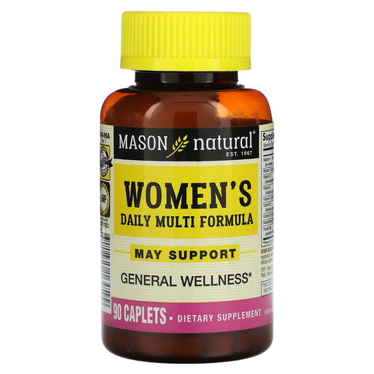 Mason Natural, Women's Daily Multi Formula, 90 Caplets