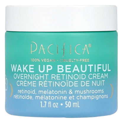 Pacifica, Wake Up Beautiful, Overnight Retinoid Cream, 1.7 fl oz (50 ml)