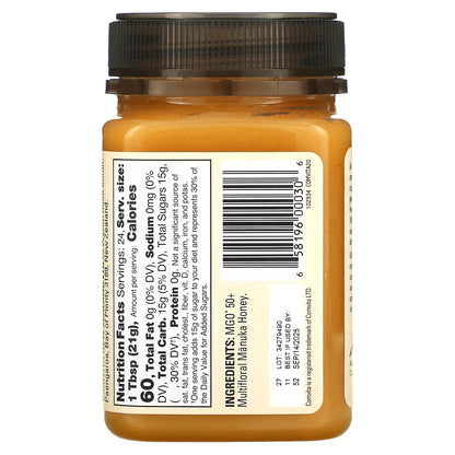 Comvita, Multifloral Manuka Honey, MGO 50+, 17.6 oz (500 g)