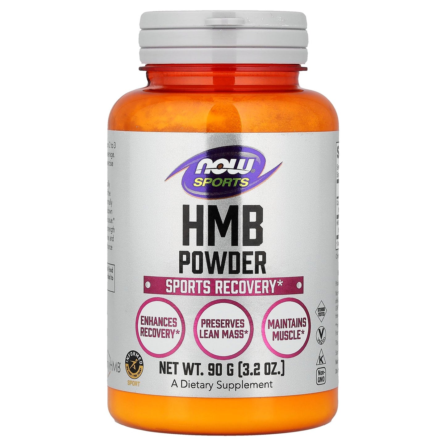 NOW Foods, Sports, HMB Powder, 3.2 oz (90 g)