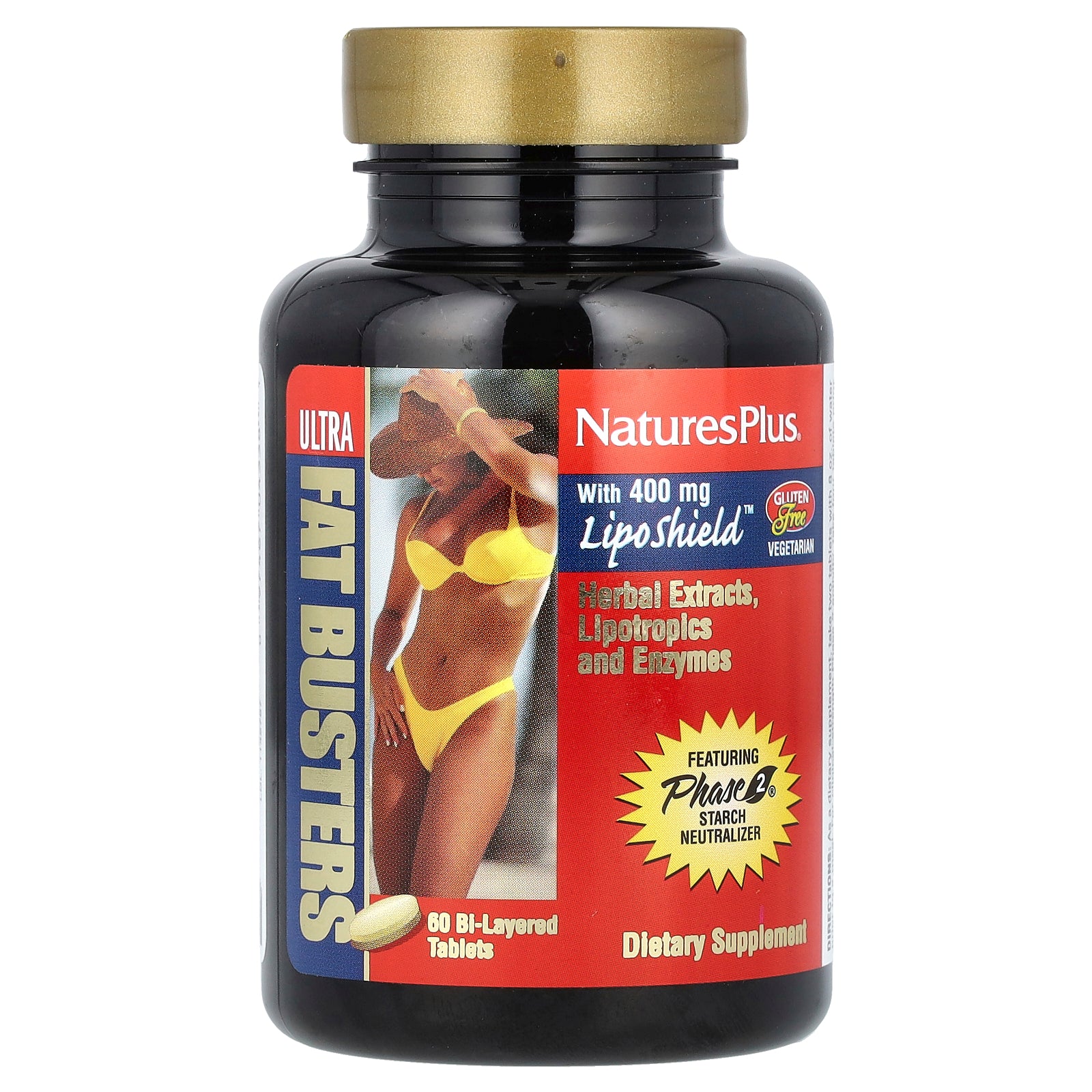 NaturesPlus, Ultra Fat Busters, 60 Bi-Layered Tablets