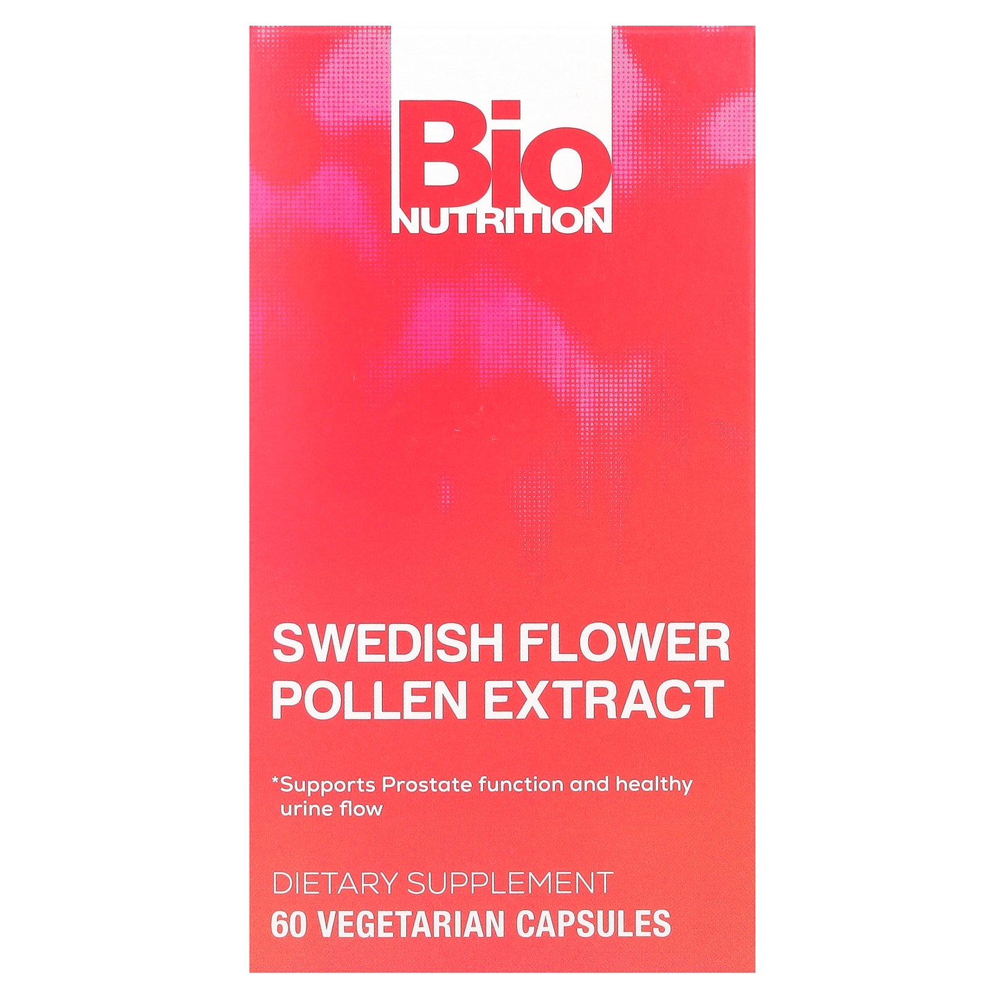 Bio Nutrition, Swedish Flower Pollen Extract, 500 mg , 60 Vegetarian Capsules