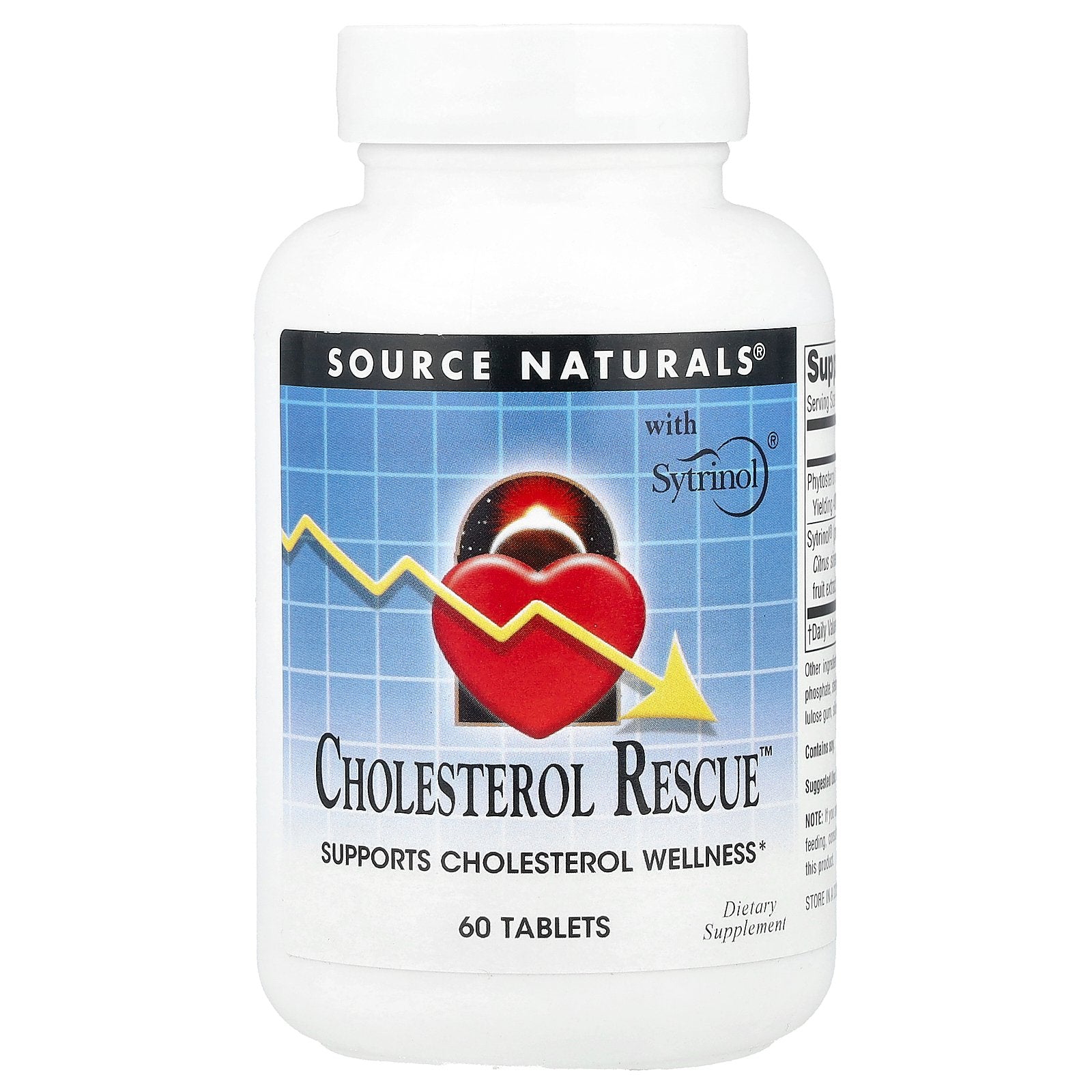 Source Naturals, Cholesterol Rescue™, 60 Tablets