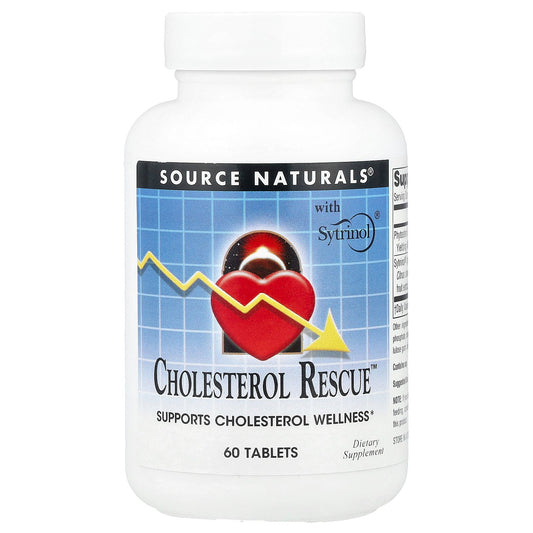 Source Naturals, Cholesterol Rescue™, 60 Tablets