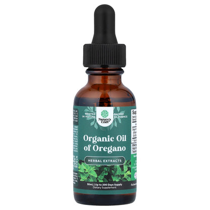 Nature's Craft, Organic Oil of Oregano, Alcohol-Free, 30 ml