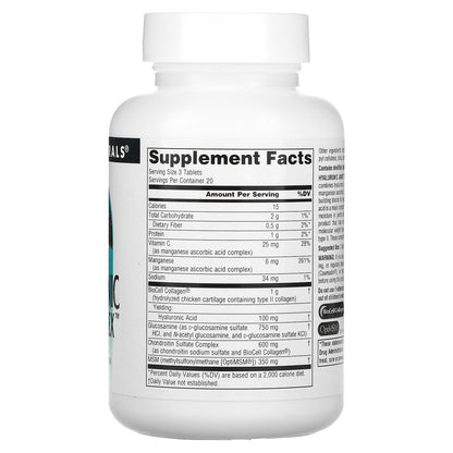 Source Naturals, Hyaluronic Joint Complex™, 60 Tablets