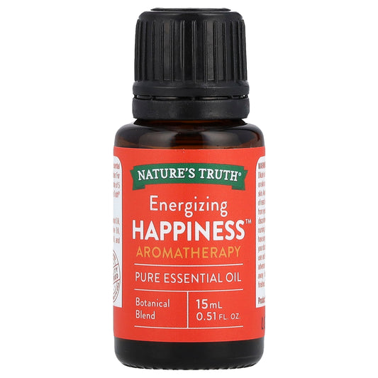 Nature's Truth, Pure Essential Oil, Energizing Happiness™, 0.51 fl oz (15 ml)