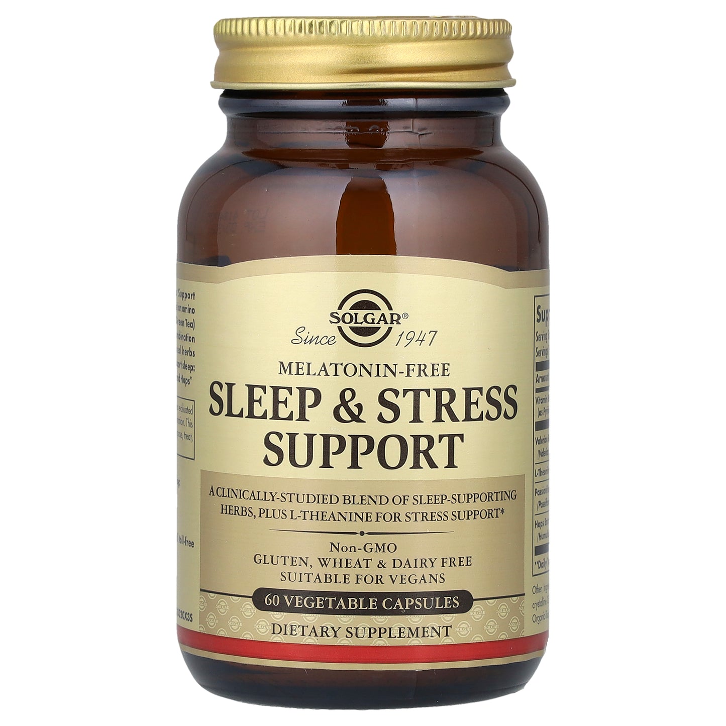 Solgar, Sleep & Stress Support, 60 Vegetable Capsules