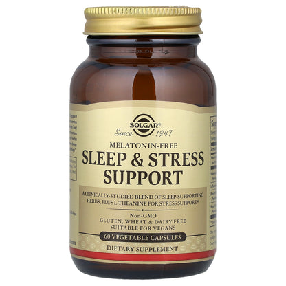 Solgar, Sleep & Stress Support, 60 Vegetable Capsules