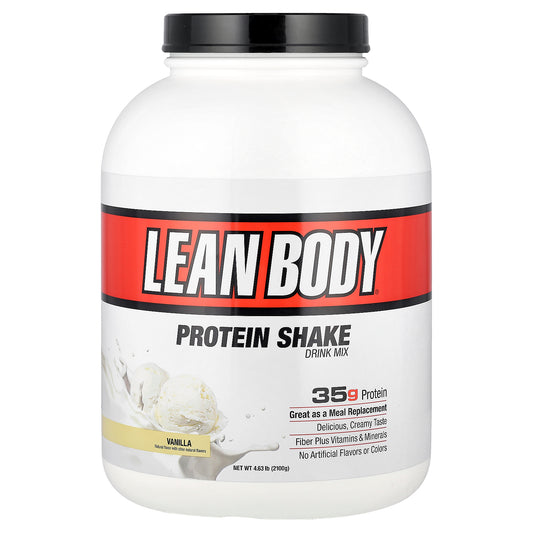 Labrada Nutrition, Lean Body, Protein Shake Drink Mix, Vanilla, 4.63 lbs (2,100 g)
