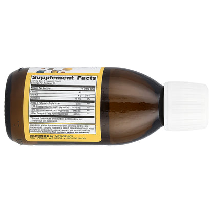 Metagenics, OmegaGenics®, Fish Oil EPA-DHA Liquid, Natural Lemon, 5 fl oz (150 ml)