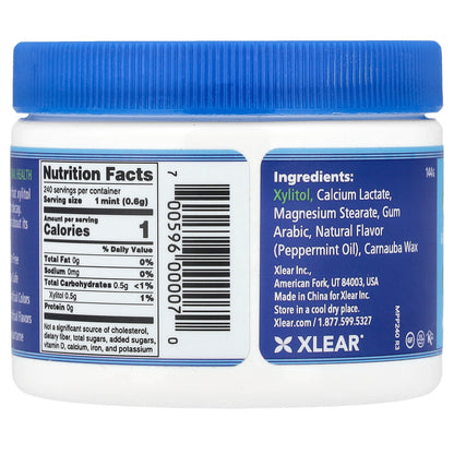 Xlear, Spry®, Peppermint Mints, 240 Pieces, (144 g)