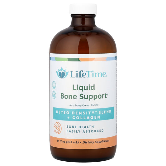LifeTime Vitamins, Osteo Density™ Blend + Collagen,  Raspberry Cream, 16 fl oz (473 ml)