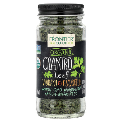 Frontier Co-op, Organic Cilantro Leaf, 0.56 oz (16 g)