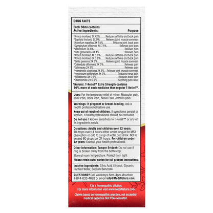 MediNatura, T-Relief, Plant-Based Relief Arnica +12, 1.69 fl oz (50 ml)