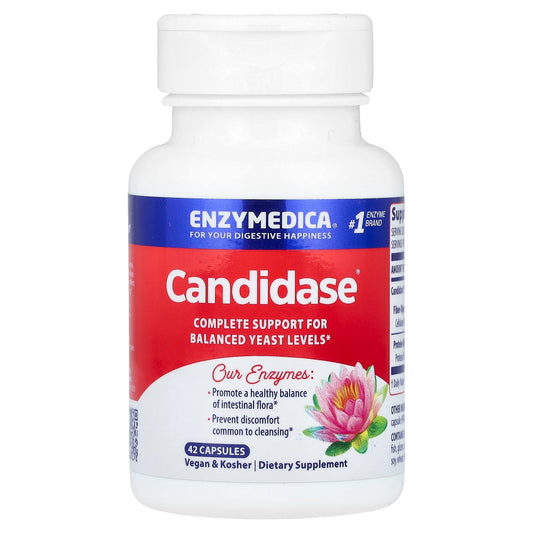 Enzymedica, Candidase, 42 Capsules