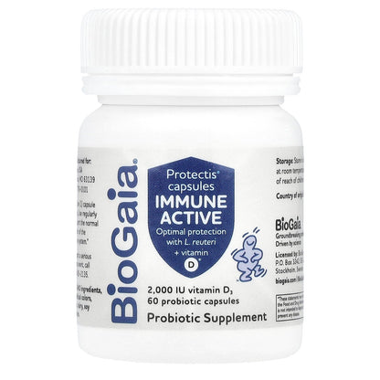 BioGaia, Immune Active, Protectis® Capsules, 60 Capsules