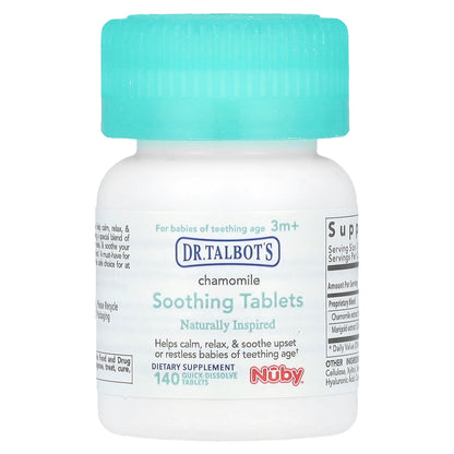 Dr. Talbot's, Soothing Tablets, Chamomile, 3 m+, 140 Quick-Dissolve Tablets
