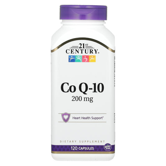 21st Century, CoQ10, 200 mg, 120 Capsules