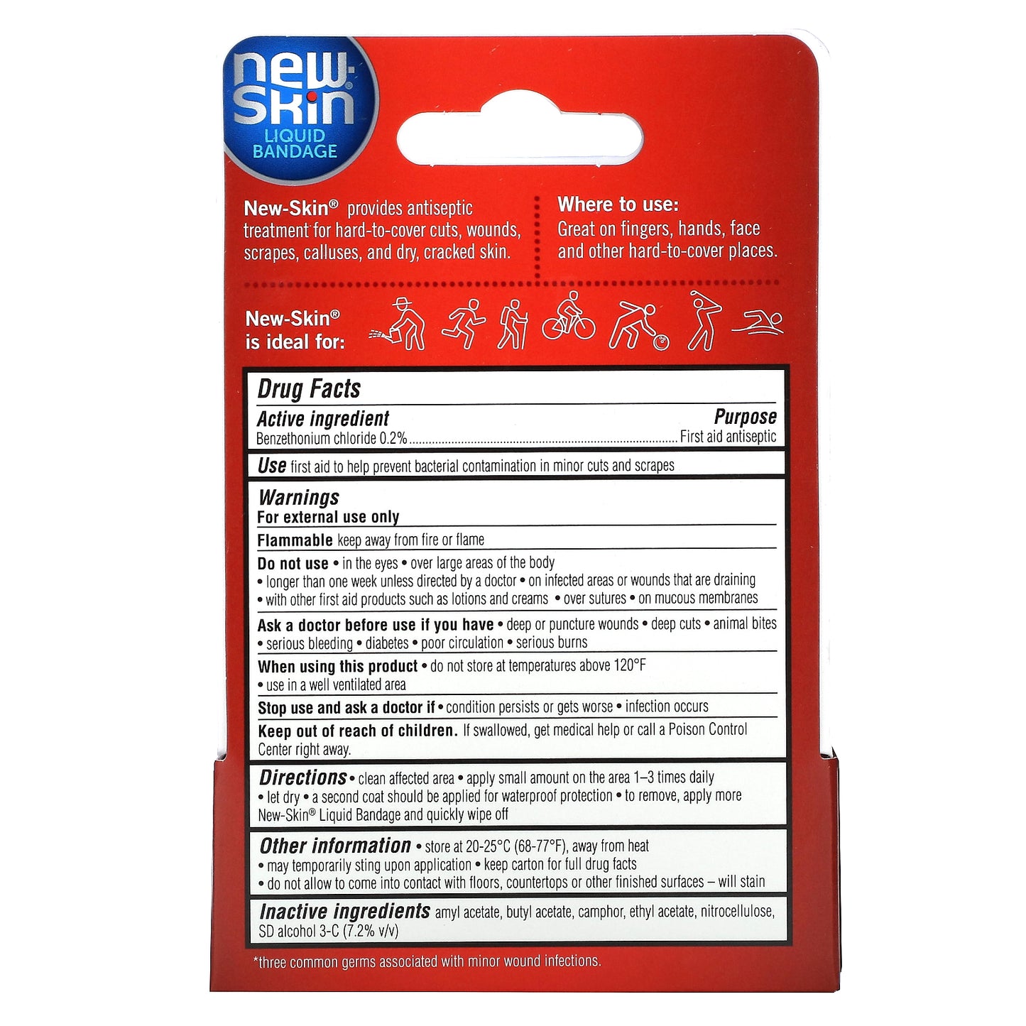 New Skin, Liquid Bandage, 1 fl oz (30 ml)