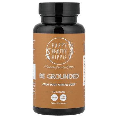 Happy Healthy Hippie, Be Grounded, 60 Capsules