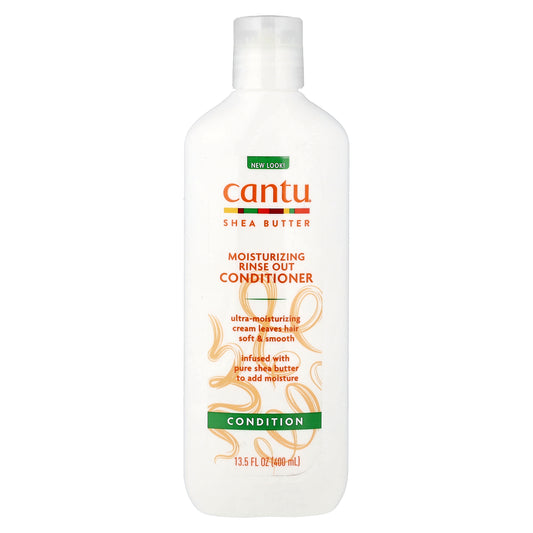 Cantu, Shea Butter, Moisturizing Rinse Out Conditioner, 13.5 fl oz (400 ml)