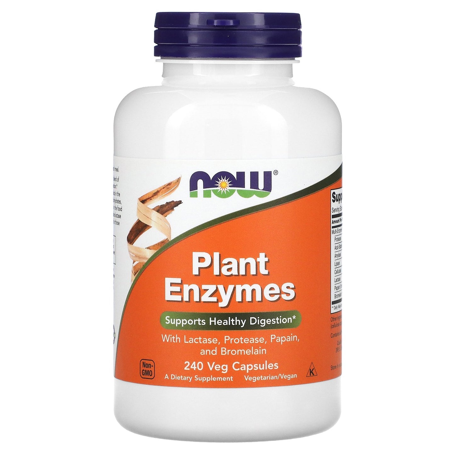 NOW Foods, Plant Enzymes, 240 Veg Capsules