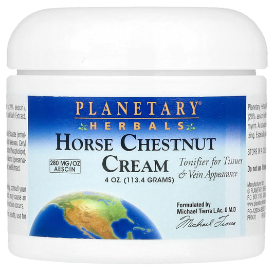 Planetary Herbals, Horse Chestnut Cream, 4 oz (113.4 g)