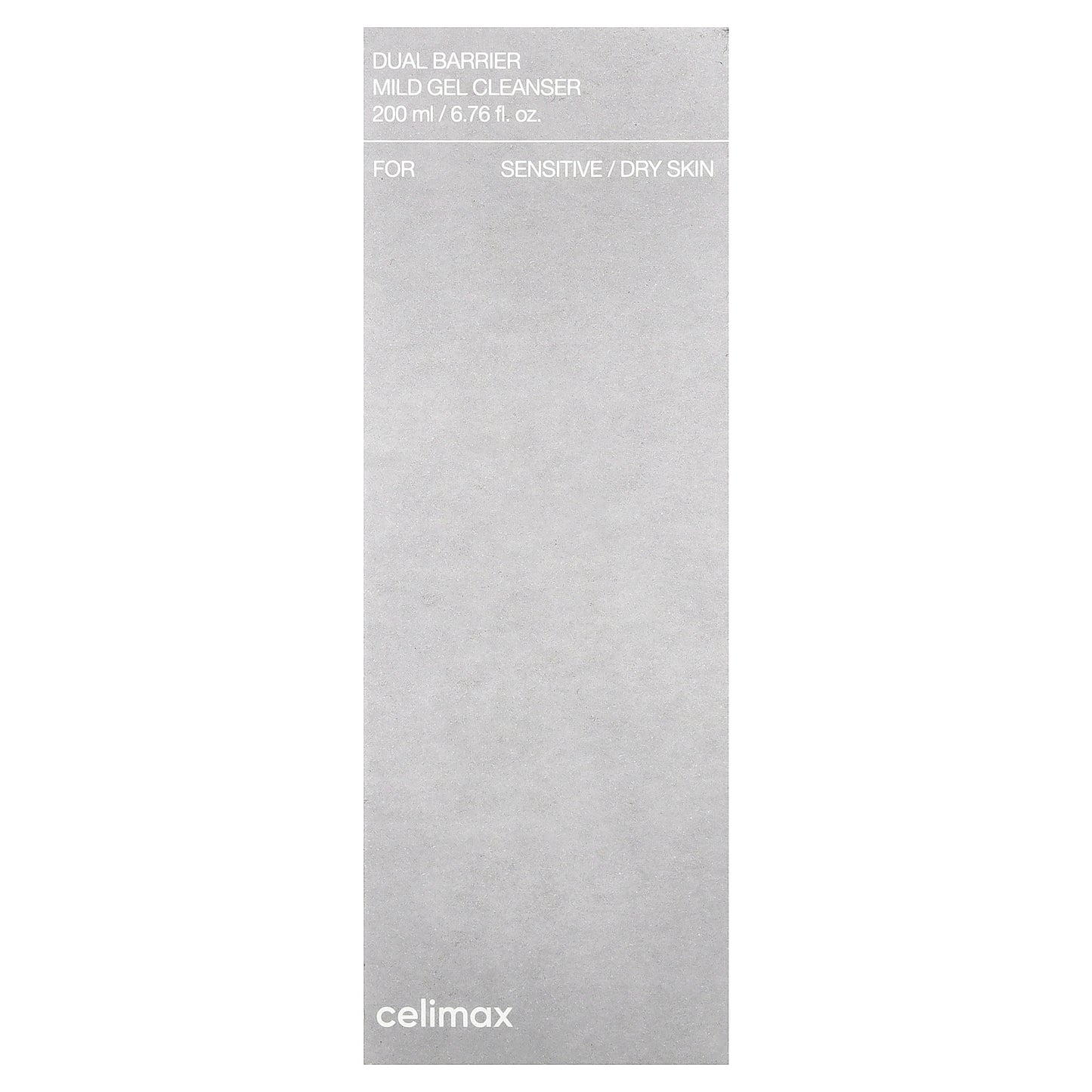 Celimax, Dual Barrier Mild Gel Cleanser, For Sensitive/Dry Skin , 6.76 fl oz (200 ml)