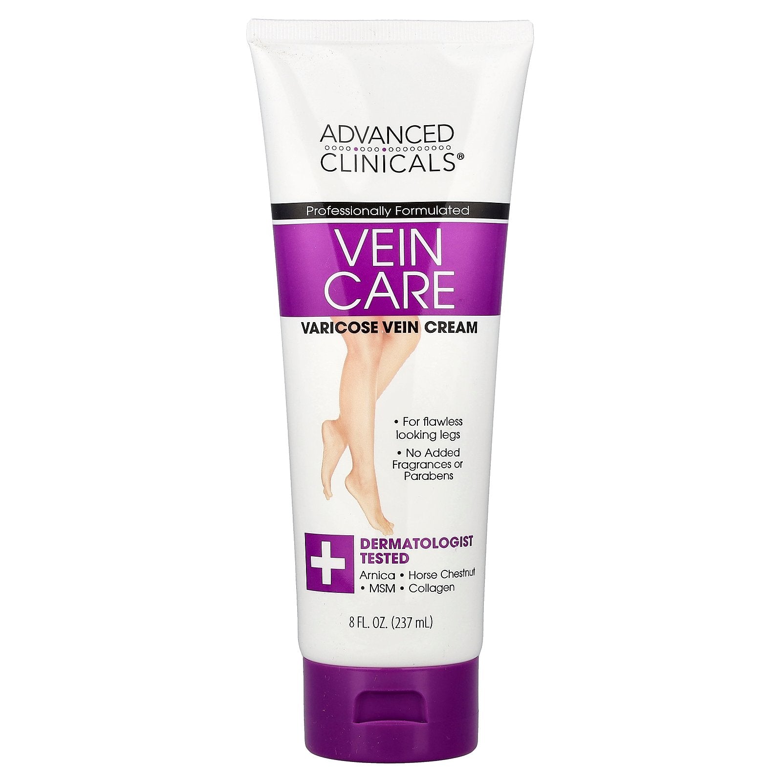 Advanced Clinicals, Vein Care, Varicose Vein Cream, 8 fl oz (237 ml)
