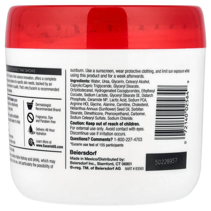 Eucerin, Roughness Relief Cream, Fragrance Free, 16 oz (454 g)