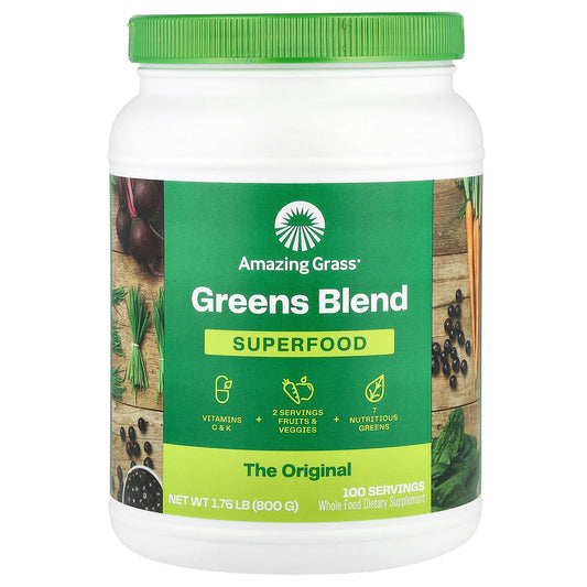 Amazing Grass, Greens Blend Superfood, The Original, 1.76 lb (800 g)